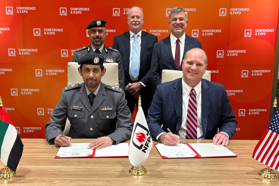 NFPA Global Solutions and Abu Dhabi Civil Defence Authority announce project to develop an integrated fire prevention system in Abu Dhabi